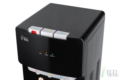 Кулер для воды Ecotronic K41-LXE black с нижней загрузкой бутыли