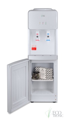 кулер со шкафчиком ecotronic j21-lc white-grey от магазина BIORAY