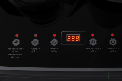 Артикул - 03962
Установка - Напольный
Установка бутыли - Нижняя
Тип охлаждения - электронное
Охлаждение -1 л/ч (10-15 C°) 
Мощность охлаждения - 70 Вт.
Нагрев - 9 л/ч (99 C°)
Мощность нагрева - 1000 Вт.
Шкафчик для посуды - Да
Габариты (шгв) - 36х37х101.8 см
Вес - 12 кг. 
Гарантийный срок - 1 год
Страна производства - Китай кулер с чайным столиком тиабар ecotronic tb4-le white от магазина BIORAY