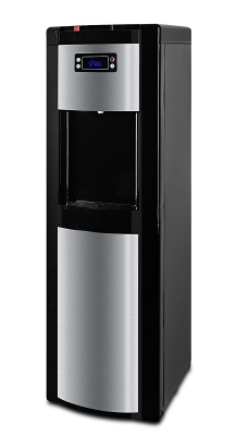 Кулер для воды Ecotronic P9-LX black с нижней загрузкой бутыли