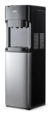Кулер для воды VATTEN L45NK STEEL с нижней загрузкой бутыли