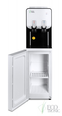 кулер со шкафчиком ecotronic m40-lce white+black от магазина BIORAY