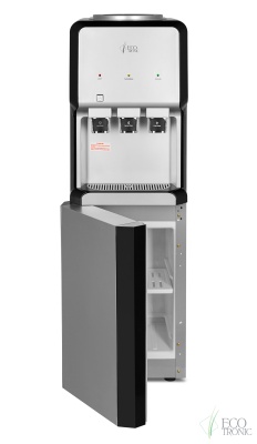 кулер со шкафчиком ecotronic v33-lce silver-black от магазина BIORAY