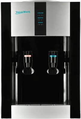 кулер для воды aqua work 16-td/en серебристо-черный от магазина BIORAY