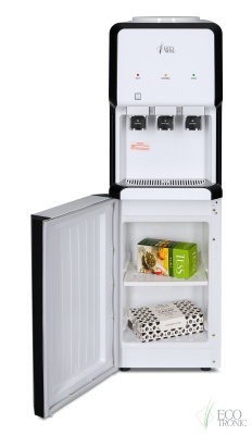 кулер со шкафчиком ecotronic v33-lce white-black от магазина BIORAY