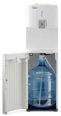 Кулер для воды Midea YL1665S белый с нижней загрузкой бутыл
