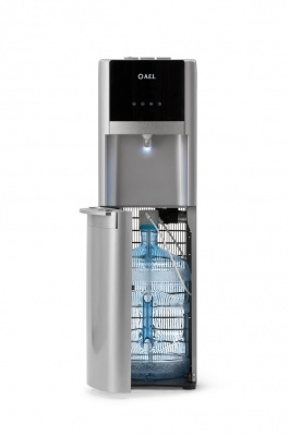 Кулер для воды LC-AEL-809A silver с нижней загрузкой бутыли
