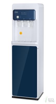 Кулер для воды Ecotronic K43-LXE white-blue с нижней загрузкой бутыли