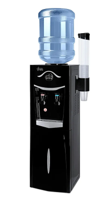кулер со шкафчиком ecotronic k21-lce black+silver от магазина BIORAY